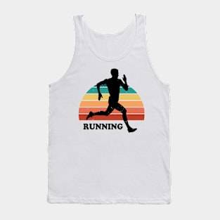 Running in the Sunset Tank Top